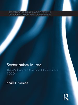 cover image of Sectarianism in Iraq